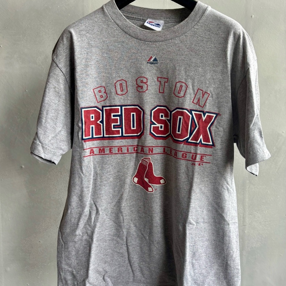 Gray Boston Red Sox T-Shirt